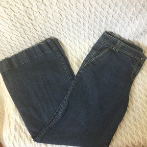 LOFT Wide Leg Formal Denim